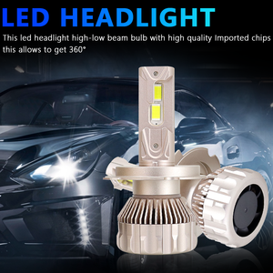 Nouvelles ampoules de phares LED 60W H1/H4/H7/H11/9005/9006, faisceau haut/bas, étanches IP67, feux antibrouillard 12V 10000 Lumens 6500K, garantie 2 ans - Product Image 6