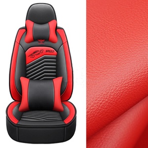 BY8064 Litchi vinilo de cuero 0,7mm de espesor Material de cuero de PVC para sofá muebles artesanías decorativas <span class=keywords><strong>Golf</strong></span> asiento de coche cubierta de cuaderno - Product Image 1