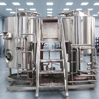 Cuve de brassage Hermann 1000L avec composants de pompe et haute productivité pour petite brasserie