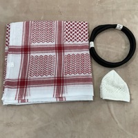 Conjunto de pañuelo musulmán-árabe de gran venta para hombres de Dubái, Arabia Saudita y Oriente Medio