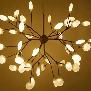 Custom Nordic tree branches modern simple chandelier creative personality clothing store leaves net red light