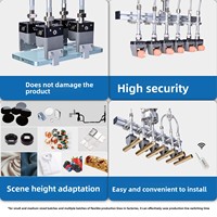 Wenjin - Pince robotique souple pneumatique adaptative à deux doigts, embout flexible EOAT pour l'emballage alimentaire et l'électronique