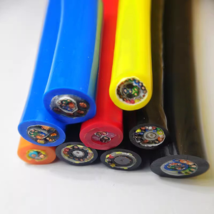 Roboter kabel <span class=keywords><strong>2</strong></span>/<span class=keywords><strong>3</strong></span> Ader 0,15/0,<span class=keywords><strong>2</strong></span> Quadrat kunden spezifischer Draht Hohe mechanische Eigenschaften TPE-isoliertes Kabel - Product Image 1