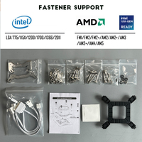 SMD-360-TCB/W Nuevo Enfriador Líquido 360 AIO con Pantalla de Temperatura, Bomba Doble, Alta Eficiencia, Ventilador ARGB para Enfriamiento de CPU