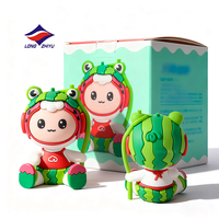 Figurines d'action sportives 3D fabriquées par Longzhiyu depuis 20 ans, figurine personnalisée de joueur de rugby américain en PVC, jouets en silicone souple en PVC
