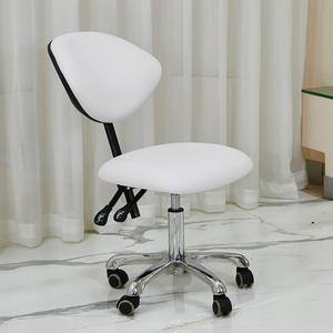 Chaise de travail moderne pour dentiste, chaise selle médicale pivotante et réglable en hauteur, chaise de coiffure, utilisation en hôpital et école, acier haute densité - Product Image 4