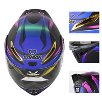 Casco de Motocicleta Integral con Certificación DOT, Doble Lente Abatible, Casco de Motocross con Visera Doble, Modular, para Adultos, Hombres, Cascos Para Motos