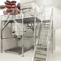 Complete Set 500 Kg/u Palmdadels Verwerkingslijn Datumsiroop Productielijn