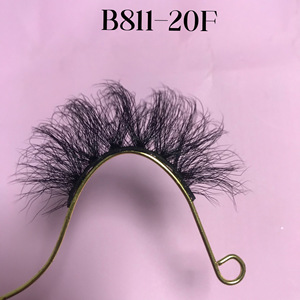 Bán buôn mi giả người thật Cils 20mm, mi lông vũ, mi giả tự nhiên kiểu Nga, mi giả lông chồn, bán buôn mi chồn - Product Image 5