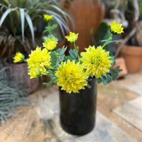Bunga buatan dengan tekstur berbulu, dahlias, peonies, bunga palsu untuk dekorasi rumah, kantor, dan dekorasi pernikahan.