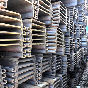 Tumpukan lembaran baja untuk konstruksi, tumpukan baja bentuk U sy295 400x100x10.5mm, panjang 9m,12m - Product Image 1