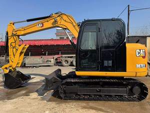 รถขุดขนาดเล็ก CAT 307E2 มือสอง น้ำหนัก 7 ตัน แบบตีนตะขาบ พร้อมหัวเจาะไฮดรอลิกและบุ้งกี๋ขุด - Product Image 3