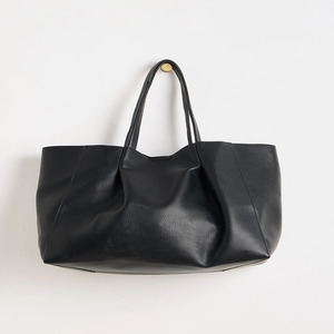 Women's Fashion Shoulder Tote <b>Bag</b> with Faux <b>Leather</b> Material Tassel Detail Two Carry Straps Zip Closure <b>Soft</b> for Daily Use - Product Image 5