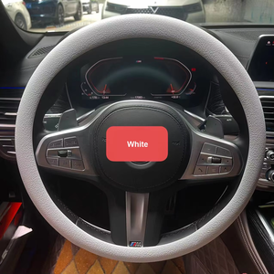 SENBOLIA nuevo colorido suave piel-amigable Universal silicona coche <span class=keywords><strong>volante</strong></span> cubierta <span class=keywords><strong>forro</strong></span> <span class=keywords><strong>volante</strong></span> Protector - Product Image 2