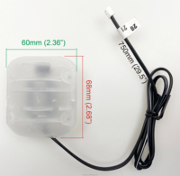 Nuevo AKEE AC003M, 6 Motores de Vibración, DC12V/24V, Diseño Modular, Ajuste Universal, Masajeador de Asientos para Auto, Repuestos, Control de Intensidad