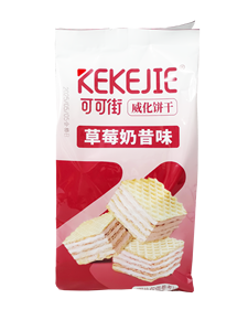 Galletas y crema Chunky Wafer Distribuidor Precio al por mayor Compra a granel Vendedor caliente Postre Oficina Aperitivos Wafer Galleta Yogurt Sabor - Product Image 4