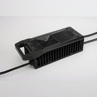 Chargeur de batterie en aluminium étanche IP67 certifié CE FCC ETL KC PSE SAA RCM UKCA 12A 60V pour batterie au lithium