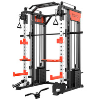 Système de poulies croisées pour équipement de fitness, rack de squat robuste pour musculation Power Smith J009S