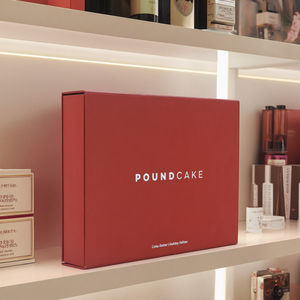 صناديق ورقية فاخرة مخصصة للهدايا مع طباعة، علب كرتون صلبة حمراء مغناطيسية لتغليف مستحضرات التجميل، علبة ورقية قابلة للفتح من الأعلى لأحمر الشفاه - Product Image 1