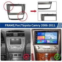 Meihua 10 pouces gris fer pour Toyota Camry 2006-2011 Auto AC lecteur DVD de voiture accessoires intérieurs cadre Radio stéréo Android