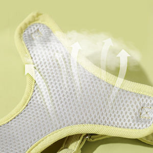 Correa para mascotas de dibujos animados más vendida, correa ajustable cómoda para exteriores, correa para gatos y perros con chaleco a prueba de Escape - Product Image 6