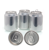 Canettes en Aluminium Personnalisables 250ml «Stubby» pour Boissons Vin Vodka Boissons Énergisantes Café Thé Forme Ronde Logo Imprimé