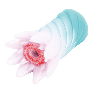 男性用おもちゃ男性用エイリアンホース男性用オナニーポケットプッシーソフト液体シリコーンオナニーカップ - Product Image 4