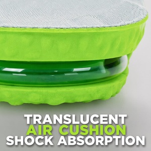 Semelles rehaussantes à coussin d'air 1,5/2,5/3,5 cm, antibactériennes 3A, avec soutien de la voûte plantaire, sensation de marche sur nuage, personnalisables OEM, vente en gros - Product Image 2