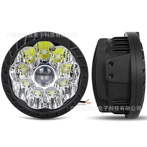 140W <b>Led</b> Motorcycle Spotlight 5 Inch Round <b>Work</b> <b>Light</b> High Power Focused For Off Road Lighting - Product Image 1
