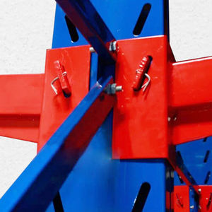 מפעל ישיר מכירות של באיכות גבוהה עץ או צינור אחסון מתלה מחסן שלוחה מדפי מערכת - Product Image 6