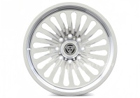 Jantes sport en alliage d'aluminium forgé concave XINLAI 2 pièces, 19, 20, 21 pouces, design poli argenté, pour Mercedes C63 AMG