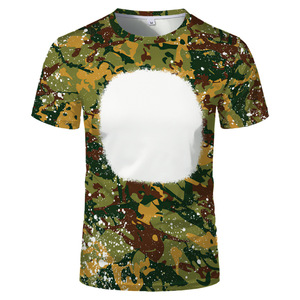 Maßgeschneiderte Damen-T-Shirts mit Wärmesublimation, Polyester, Locker Geschnitten, Camouflage-Muster, Kurzarm, O-Ausschnitt, Lässige Streetwear für Erwachsene, DIY-Druck - Product Image 4