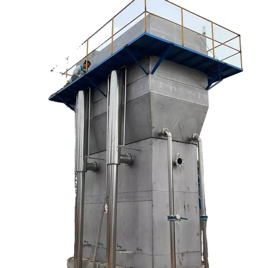 Equipo de suministro de agua rural planta de tratamiento de agua integrada tanque de coagulación y sedimentación