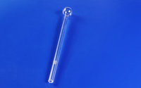 Tube à quartz BET pour analyseur de surface |   Tube en verre de quartz fondu de haute pureté 1100-1200°C, tailles personnalisées disponibles