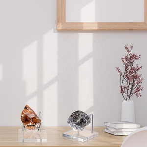 4 Soportes Metálicos <span class=keywords><strong>para</strong></span> Exhibición <span class=keywords><strong>de</strong></span> Cristales, Estante <span class=keywords><strong>para</strong></span> Exhibición <span class=keywords><strong>de</strong></span> Rocas con Brazos Metálicos, Base <span class=keywords><strong>de</strong></span> Acrílico <span class=keywords><strong>para</strong></span> Minerales y Piedras Preciosas - Product Image 6