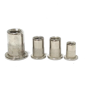 Einsatz muttern Edelstahl-Niet mutter gerändelt verzinkt verzinkt Passivierte Niet mutter mit gerändeltem Körper - Product Image 4