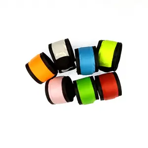 Qy Led Lichtgevende Polsband Concertfeest Lichtgevende Armband Outdoor Sportwaarschuwing Veiligheidsreflecterende Polsband