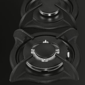 Sobremesa de bajo precio/Cocina eléctrica y de gas integrada con 4 quemadores 1 estufa eléctrica de gas de vidrio templado eléctrico - Product Image 6