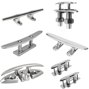 Nuovo Bitte da Ormeggio Piatta in Acciaio Inossidabile 316 <span class=keywords><strong>a</strong></span> Basso Profilo con Base Cava e Cerniera per Accessori Nautici, Barche, Yacht e Navi - Product Image 6