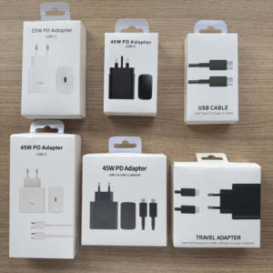 Adattatore da Viaggio Type-<span class=keywords><strong>C</strong></span> di Qualità ORG, Nuovo in Confezione, 25W, Caricatore per <span class=keywords><strong>Samsung</strong></span> Galaxy - Product Image 2