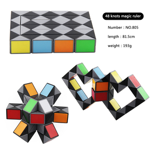 Regla Mágica, Juguete Educativo, Serpientes Mágicas Coloridas, Kit de Juego de Habilidad Práctica, Cubo Regla - Product Image 4