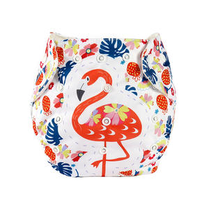 Couches lavables imperméables pour bébé, culottes d'apprentissage néonatales imprimées, protection contre les fuites, surface sèche, absorption - Product Image 1