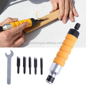 Couteau de sculpture électrique pour le travail du bois avec tige flexible, ciseau de sculpture, couteau à bois, affûtage sur table - Product Image 2