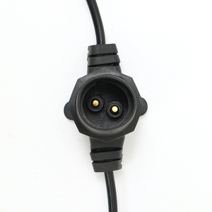 E27 E26 B22 Waterproof <b>Led</b> <b>Light</b> String Connectors Outdoor Lamp Socket Set Plastic Body Ce Certified - Product Image 3