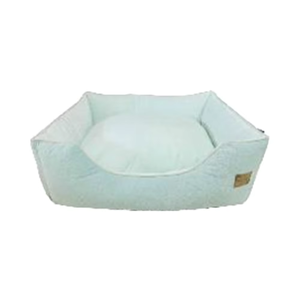 MEiweipet-Cama grande de felpa para perros, sofá cuadrado verde claro, antideslizante, para dormir, ventilado, estampado, para mascotas - Product Image 1