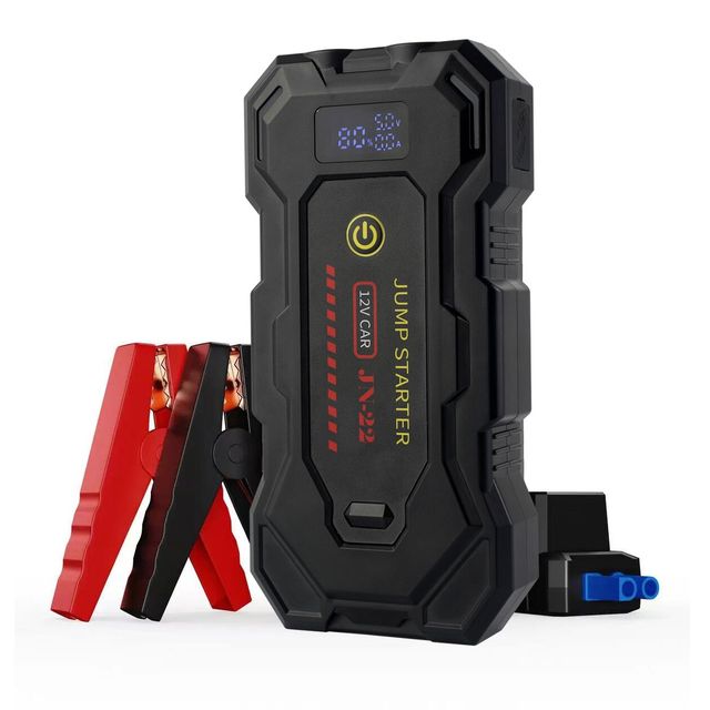 Portable 12V/24V 4000A Car Truck Battery Booster Emergency Starter Tool 24000mAh Power Bank Car Air Pump Flashlight Jump Starter