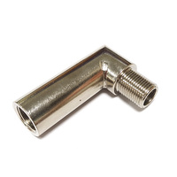 Adaptateur universel de tuyau d'échappement M18*1.5 pour réparation de phares de moteur, système d'échappement automobile 90 °   Rotule d'articulation pour la réparation de la voyant d'avertissement du moteur