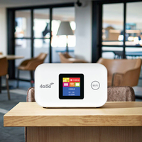 Router 4G Lte Nirkabel Wifi Modem Portabel Mini Hotspot Luar Ruangan Saku 150mbps Slot Kartu Sim Repeater 3000mah