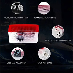 Nueva luz LED láser para puerta Proyector decorativo de brillo de proyección de Bienvenida/12V - Product Image 4