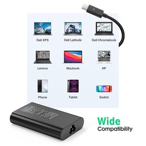 Câble d'alimentation 65W <span class=keywords><strong>USBC</strong></span> 5420 5430 5520 5320 XPS 12 9250 XPS 13 9350, charge rapide, pleine puissance, <span class=keywords><strong>chargeur</strong></span> d'ordinateur portable de qualité supérieure - Product Image 5